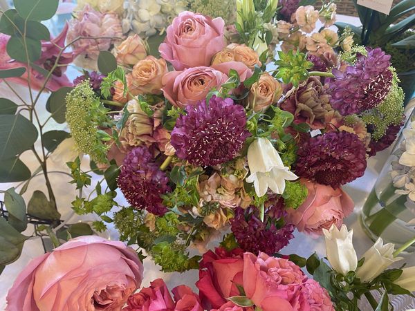Garden rose arrangement